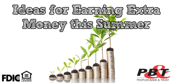 Earn some extra summer cash by looking for seasonal jobs.
