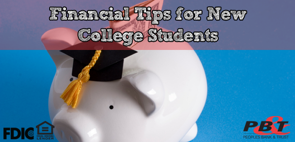 Prepare yourself for college with these financial tips for new college students.
